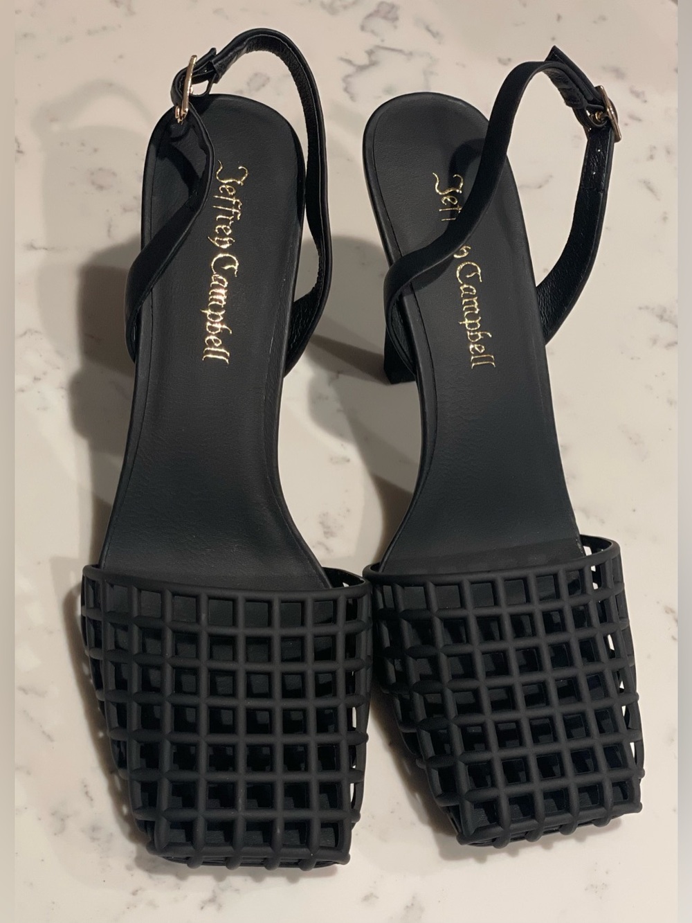 JEFFREY CAMPBELL Aviary Slingback Jelly Pump NWOT - Picture 5 of 16